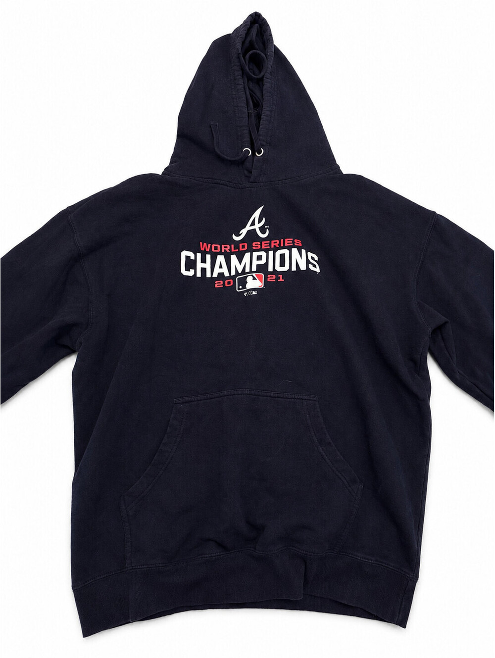 Fanatics Atlanta Braves 2021 World Series Champions Pullover Hoodie Size XL